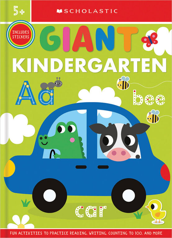 Giant Kindergarten Workbook: Scholastic Early Learners (Giant Workbook) - English Edition