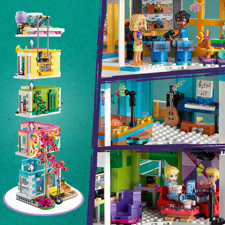 LEGO Friends Le centre communautaire de Heartlake City 41748 Ensemble de jeu de construction (1 513 pièces)