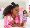 Barbie Fashionistas Poupée 234, cheveux bruns, robe pailletée