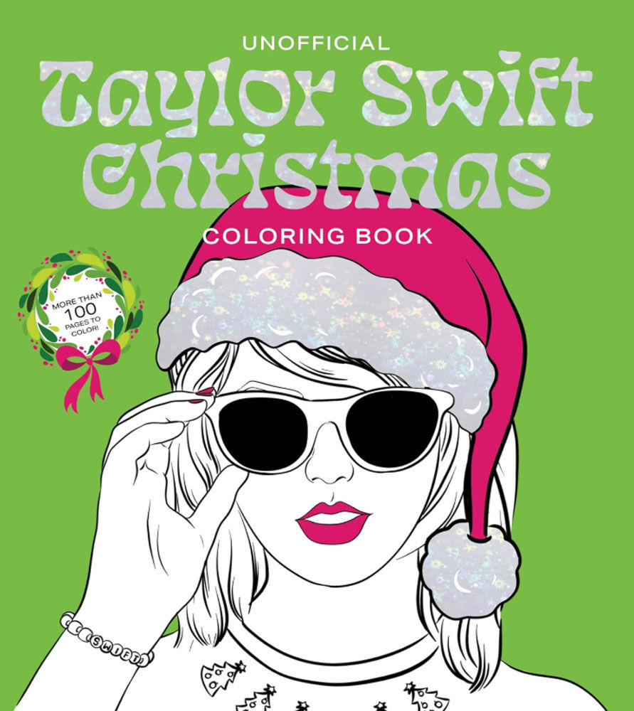 Unofficial Taylor Swift Christmas Coloring Book - English Edition