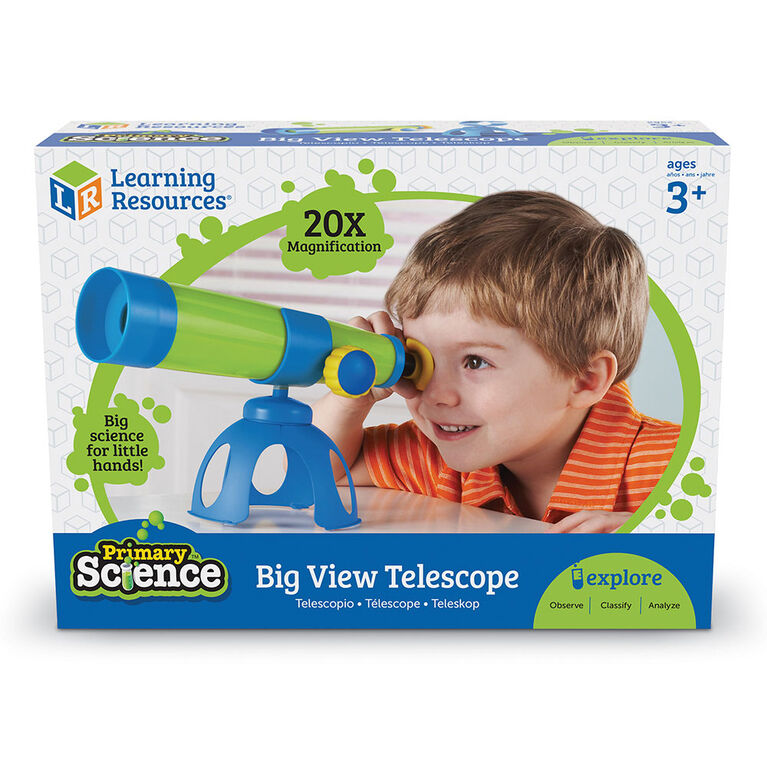 Learning Resources Primary Science Big View Telescope Toys R Us Canada