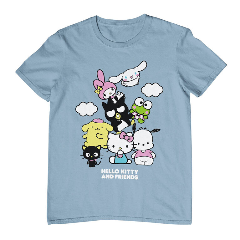 Hello Kitty and Friends-Blue Tshirt