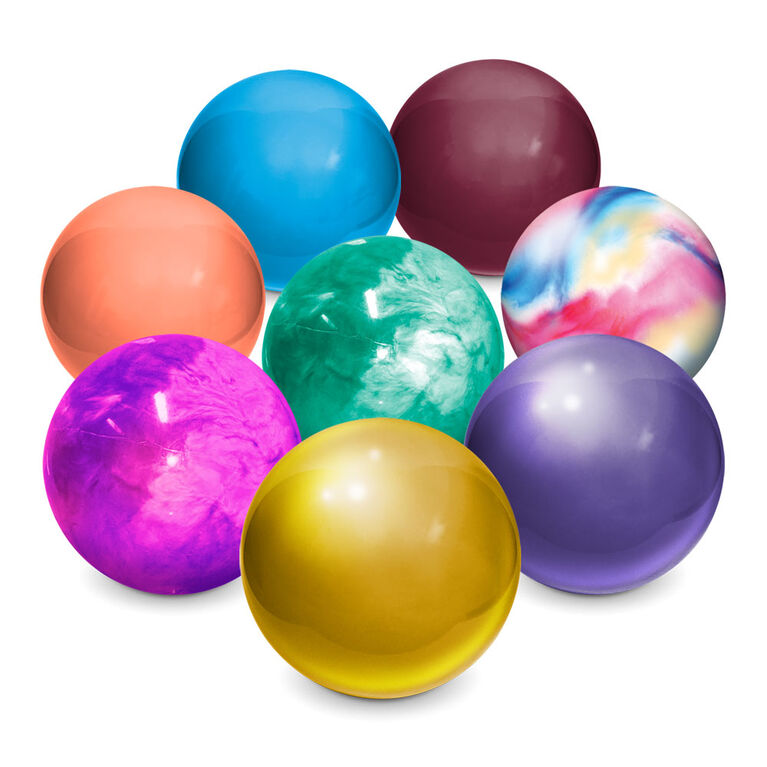 Balle de jeu Playball de 23 cm à effet marbré (l'assortiment pourrait varier, 1 par commande)