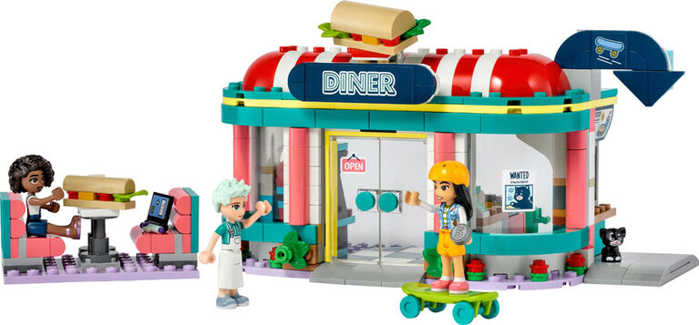 LEGO Friends Le restaurant du centre de Heartlake 41728 Ensemble de jeu de construction (346 pièces)