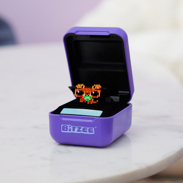 Bitzee, jouet animal numérique interactif et boîtier avec 15 animaux à l'intérieur, animaux électroniques virtuels qui réagissent au toucher