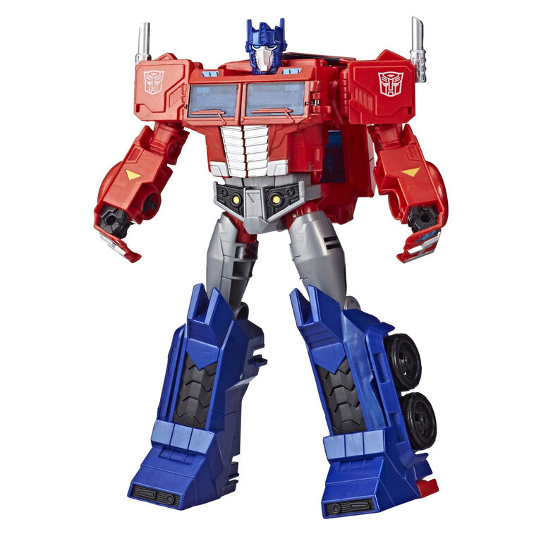 Transformers Cyberverse, figurine Action Attackers Optimus Prime de classe ultime