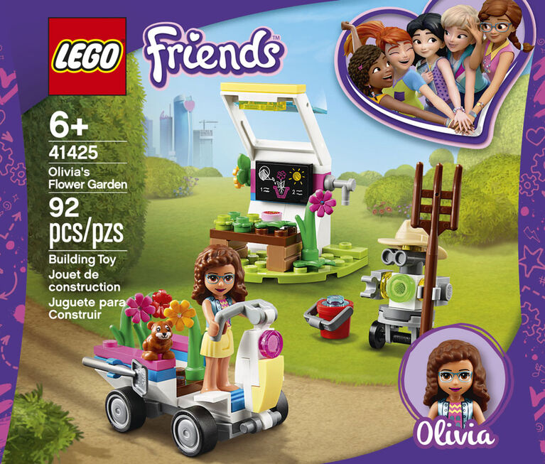 LEGO Friends Le jardin fleuri d'Olivia 41425 (92 pièces)