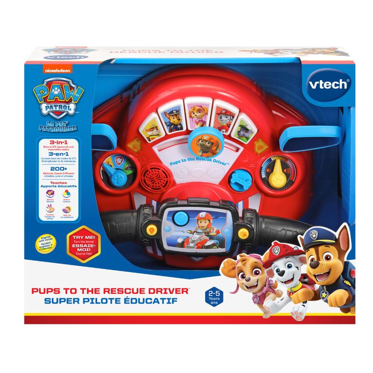 Vtech - Pat' Patrouille - Super pilote éducatif - Édition anglaise