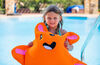 Flotteur à billes étoile de mer pour piscines - Orange