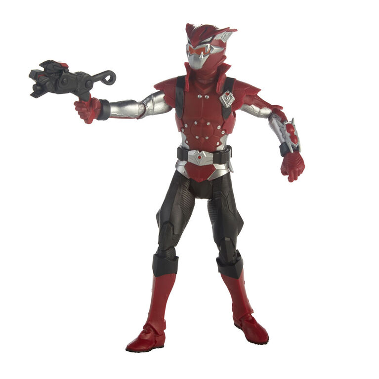 Power Rangers Beast Morphers - Figurine jouet de 15 cm Cybervillain Blaze.