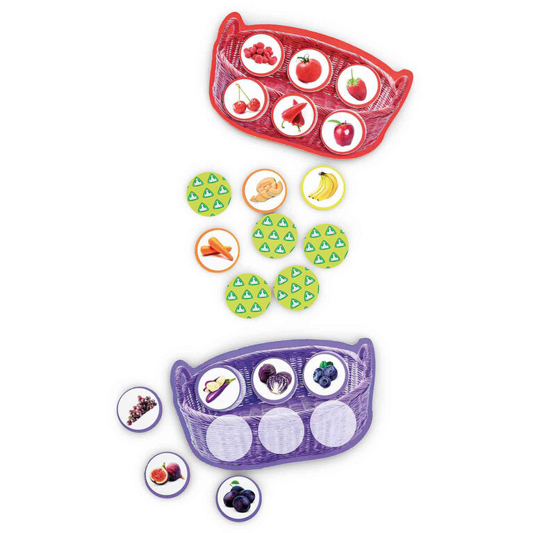 Early Learning Centre Fruit and Veg Colour Match - &Eacute;dition anglaise - Notre exclusivit&eacute;