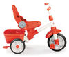 Little Tikes - Tricycle 5 en 1 Deluxe Ride & Relax (inclinable) - rouge et gris