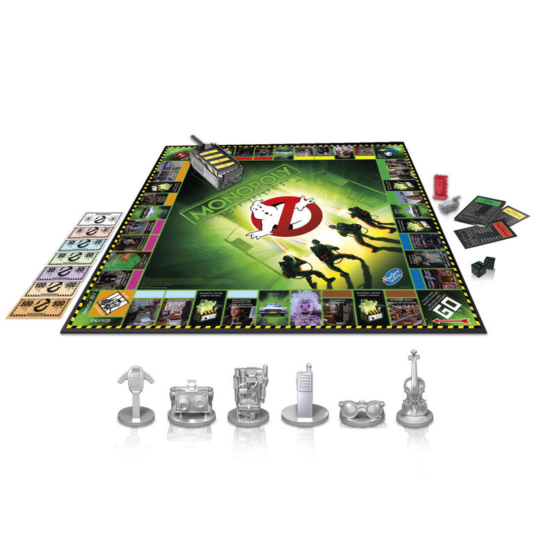 Monopoly Game: Ghostbusters Edition - English Edition - styles may vary