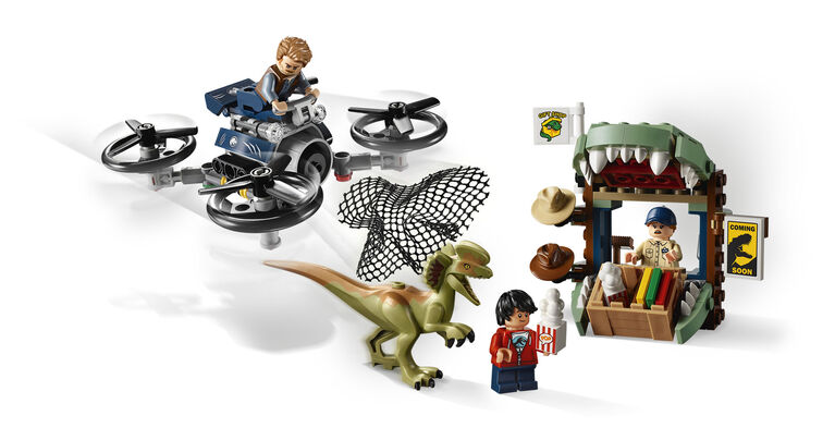 LEGO Jurassic World Dilophosaure en liberté 75934