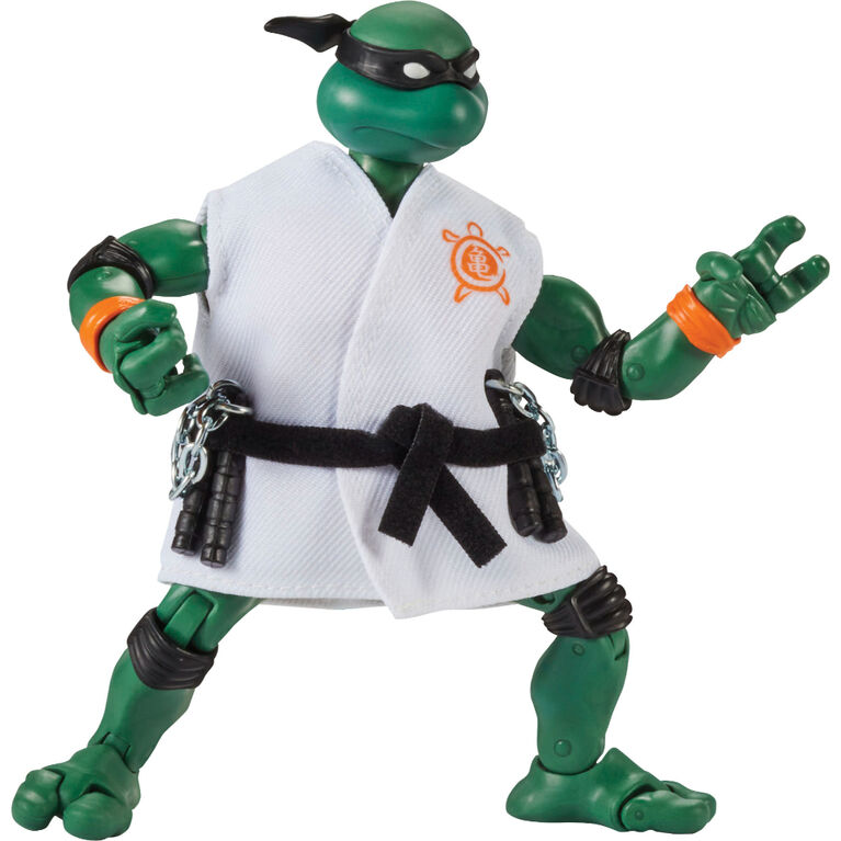 Teenage Mutant Ninja Turtles v. Cobra Kai: Michelangelo v. Daniel LaRusso - 6" Figurine (Pack de 2) - Édition anglaise
