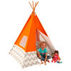 KidKraft Deluxe Play Teepee - Orange