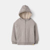 Zip Hoodie Dk Grey Mix 12-18M