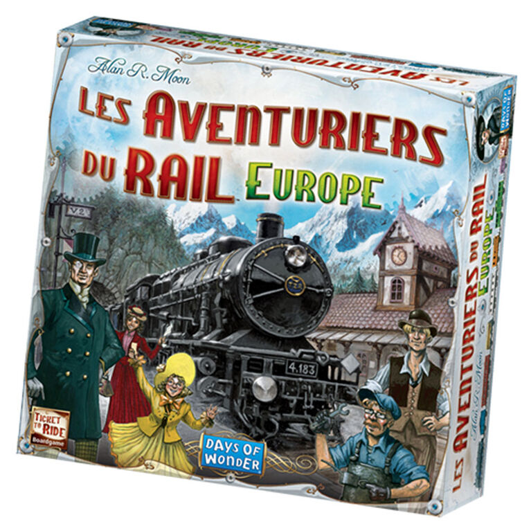 Les Aventuriers du rail Europe - Édition française