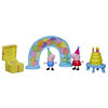 Peppa Pig Peppa's Birthday Party Fun Playset With 2 Figures and Surprise Accessory - R Exclusive