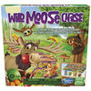 Wild Moose Chase Board Game, Forest-Themed Cooperative Game for Kids, Includes 4 Wooden Movers, Preschool Games