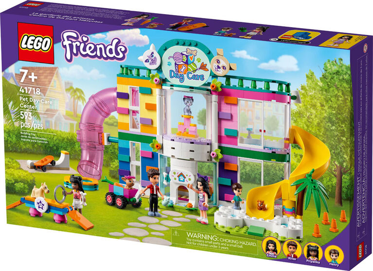 LEGO Friends La garderie des animaux 41718 Ensemble de construction (593 pièces)