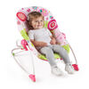 Bright Starts Raspberry Garden Rocker