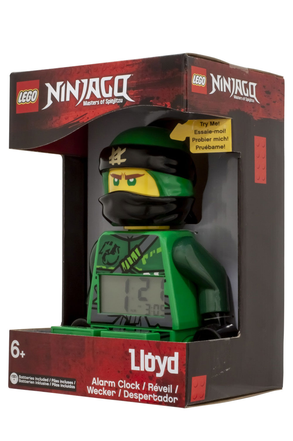 lego ninjago alarm clock lloyd