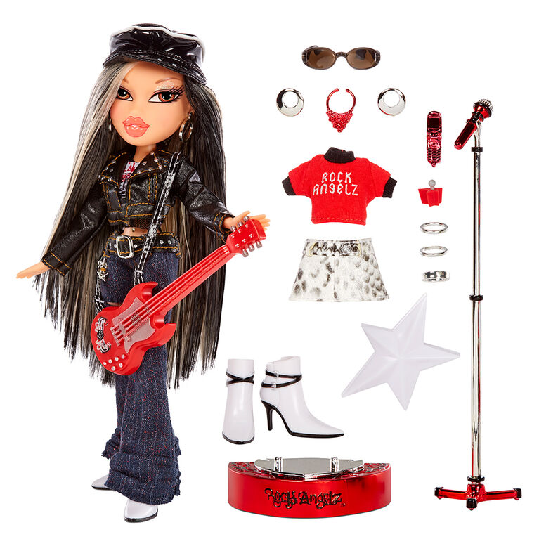 MGA Poupée mannequin Yasmine - Bratz Rock Angelz spéciale 20 pas