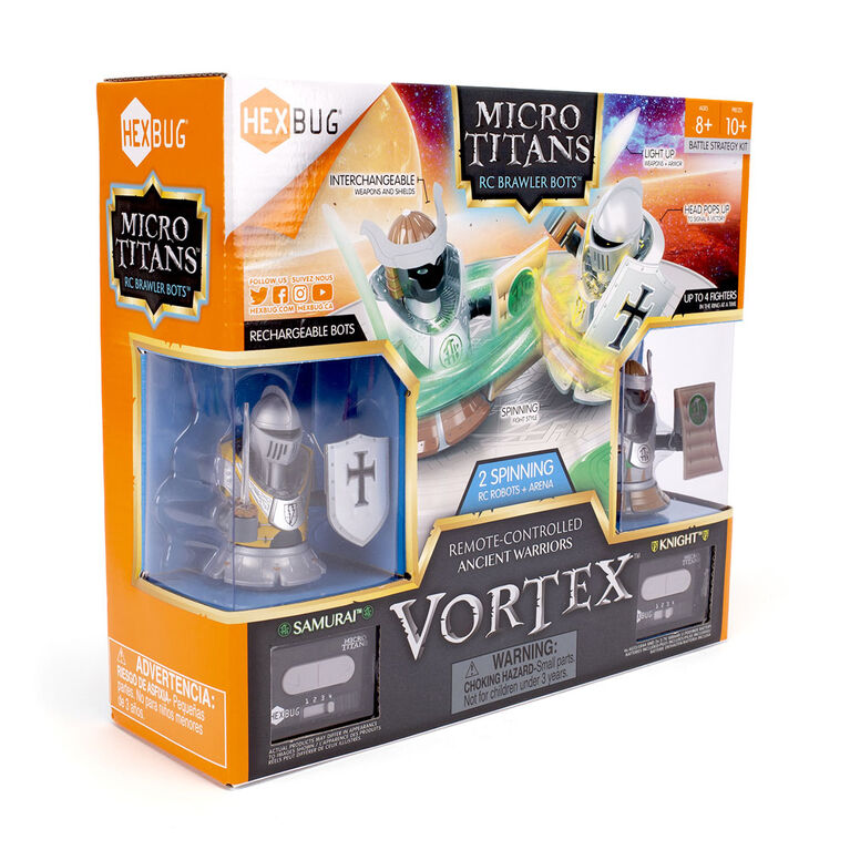 Hexbug Micro Titans Vortex Knight Vs Samurai