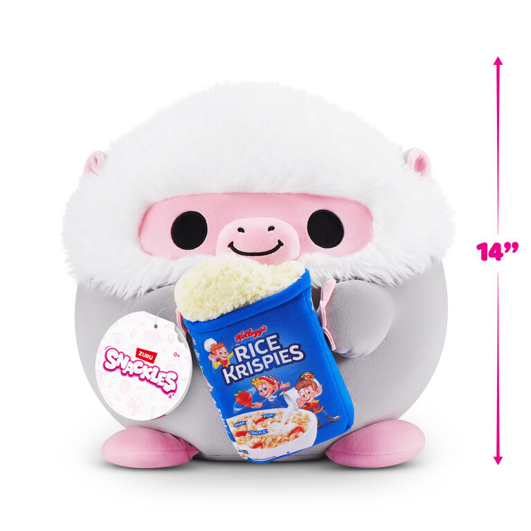 Snackles Peluche série 3 14 pouces sous licence ((LUCAS) de ZURU