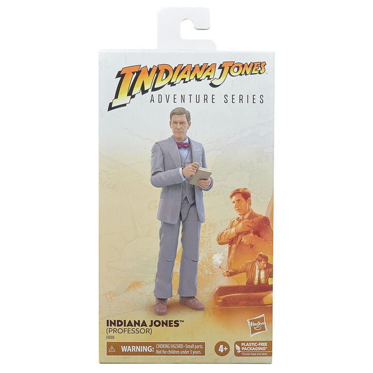 Indiana Jones et la dernière croisade, figurine Indiana Jones (professeur) Adventure Series de 15 cm