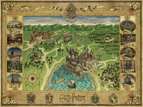 Ravensburger - Hogwarts Map, 16599, Harry Potter puzzle