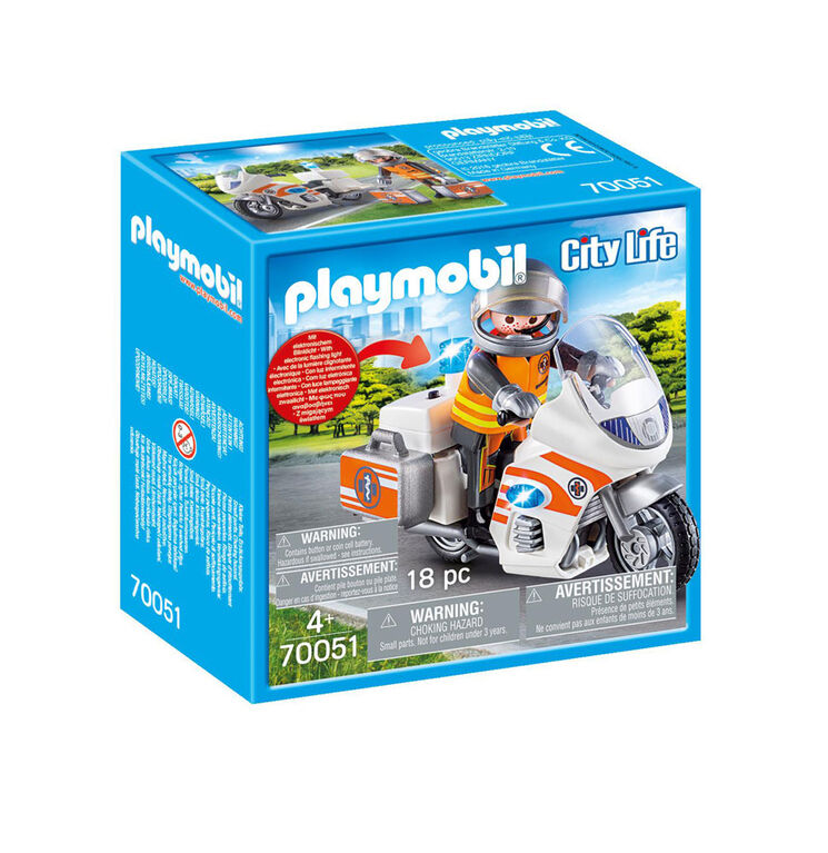 Playmobil - Emergency motorbike