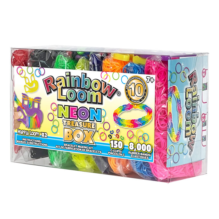 Rainbow Loom Treasure Box - Neon