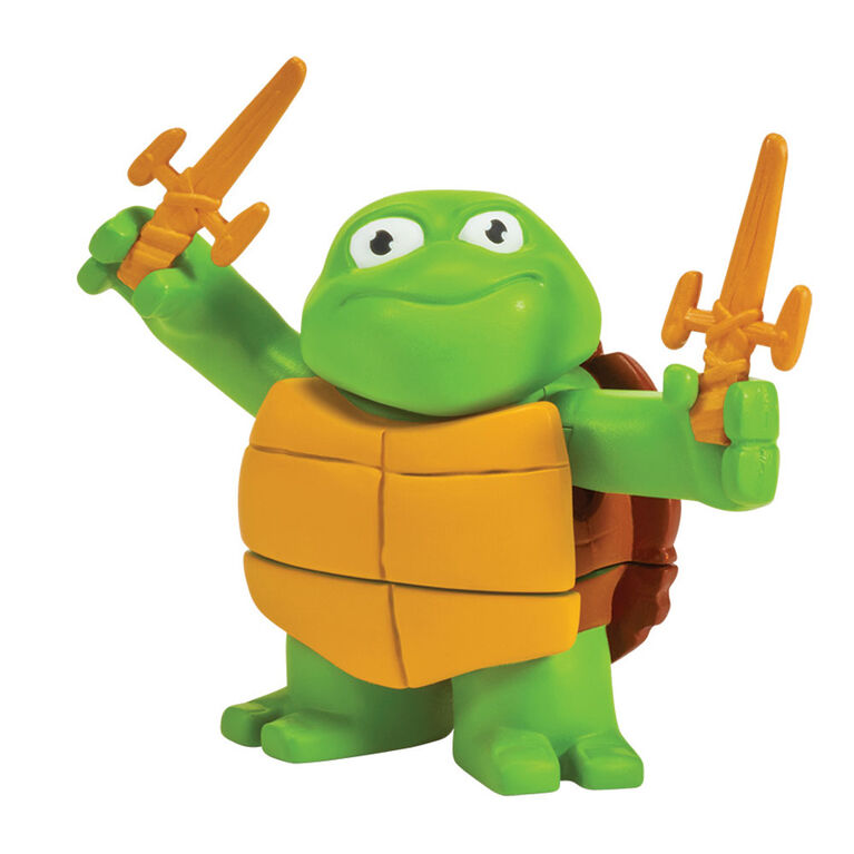 Teenage Mutant Ninja Turtles: Mutant Mayhem - Toddler Raphael and Michelangelo 2-Pack Basic Action Figure