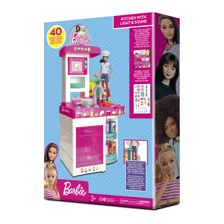 Cuisine Barbie avec 40 accessoires