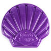 Kinetic Sand, Seashell Container with 4.5oz Neon Purple and Kinetic Beach Sand