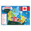 Melissa & Doug Canada Map Jumbo Jigsaw Floor Puzzle - 48 pieces - 60.96cm x 91.44cm