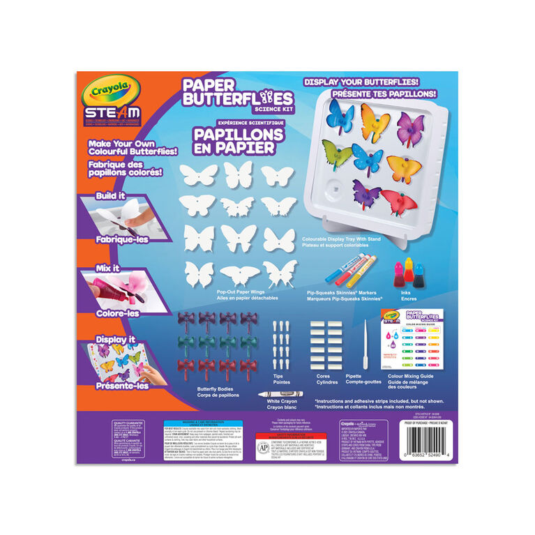 Crayola - Paper Butterflies Science Kit