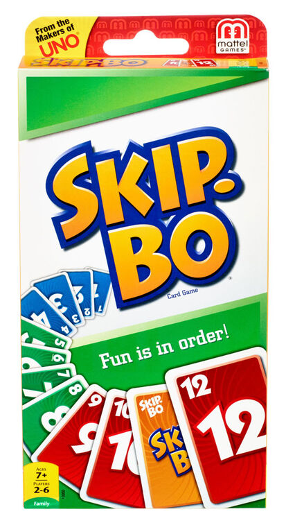 Jeu de cartes Skip-Bo - les motifs peuvent varier