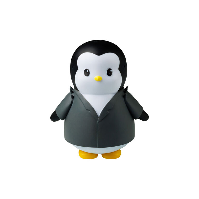 Pudgy Penguins Figures 1 pack window box - Grey Coat/Sunglasses