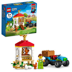 LEGO City Chicken Henhouse 60344 Building Kit (101 Pieces)