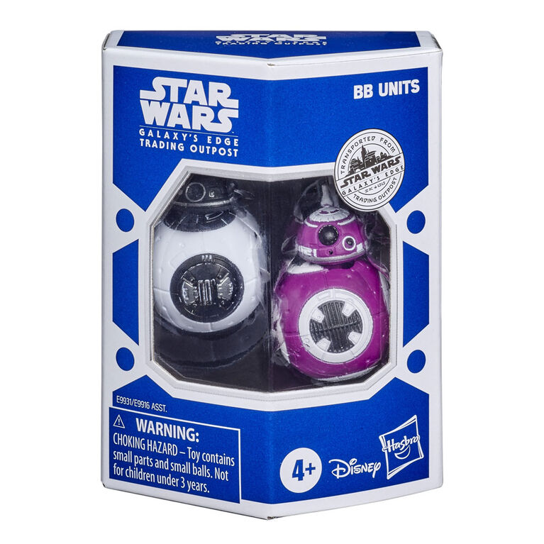 Star Wars Droid Depot BB Units Star Wars Galaxy's Edge Collectible 3.75-Inch Scale Action Figure Droid 2-Pack - R Exclusive