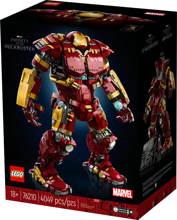 LEGO Marvel Le Hulkbuster 76210, Ensemble de construction (4 049 pièces)