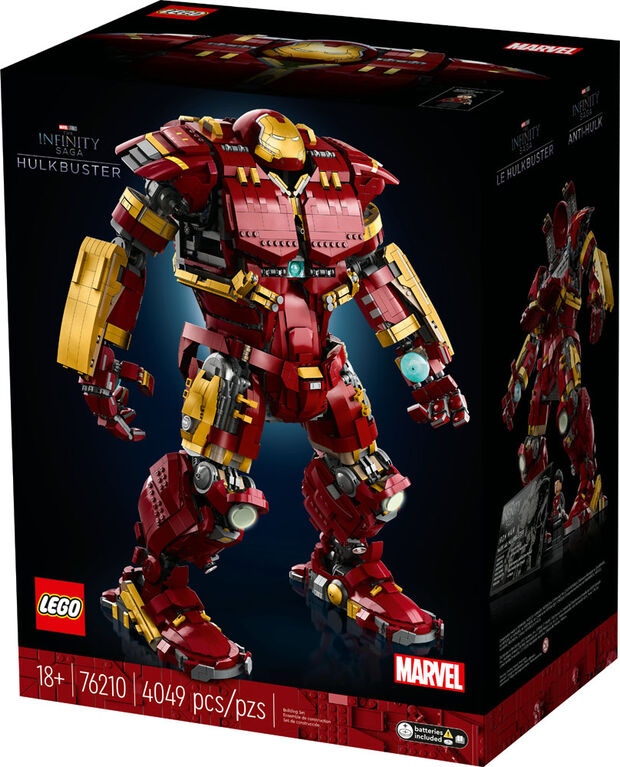 LEGO Marvel Hulkbuster 76210 Building Kit (4,049 Pieces)