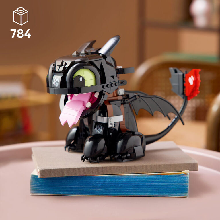 LEGO Icons How to Train Your Dragon: Toothless Building Set for Adults, Ages 18+ - 10375