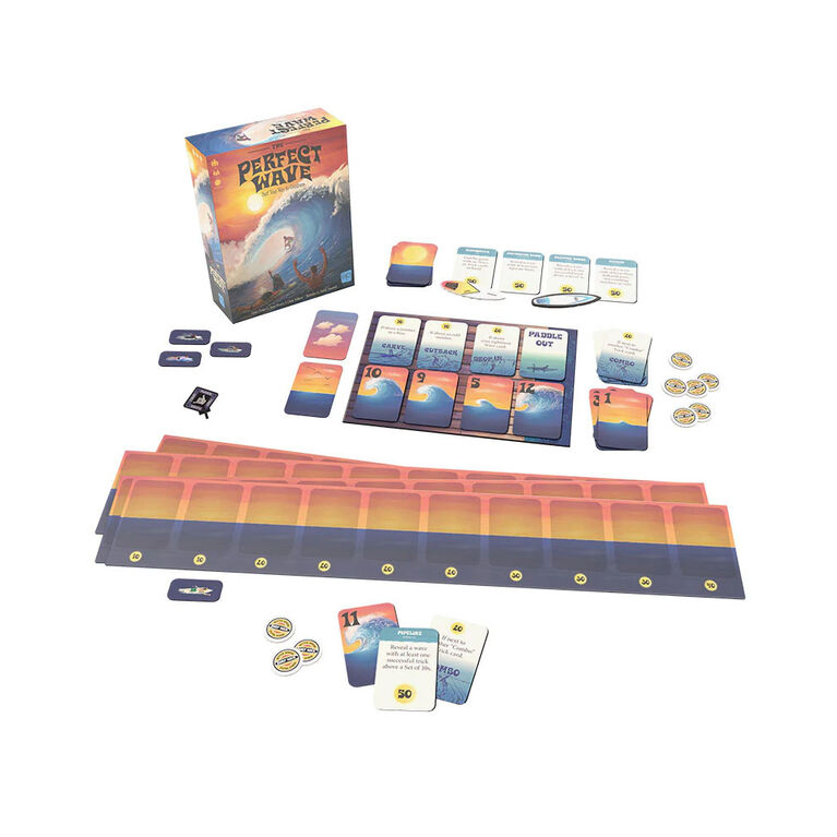 USAopoly The Perfect Wave Board Game - English Edition