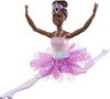 Barbie Dreamtopia Twinkle Lights Ballerina Doll, Brunette with Light-Up Feature, Tiara and Tutu