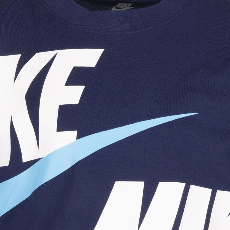 Nike Sportswear French Terry Cargo Shorts Set - Baltic Blue - Size 2T
