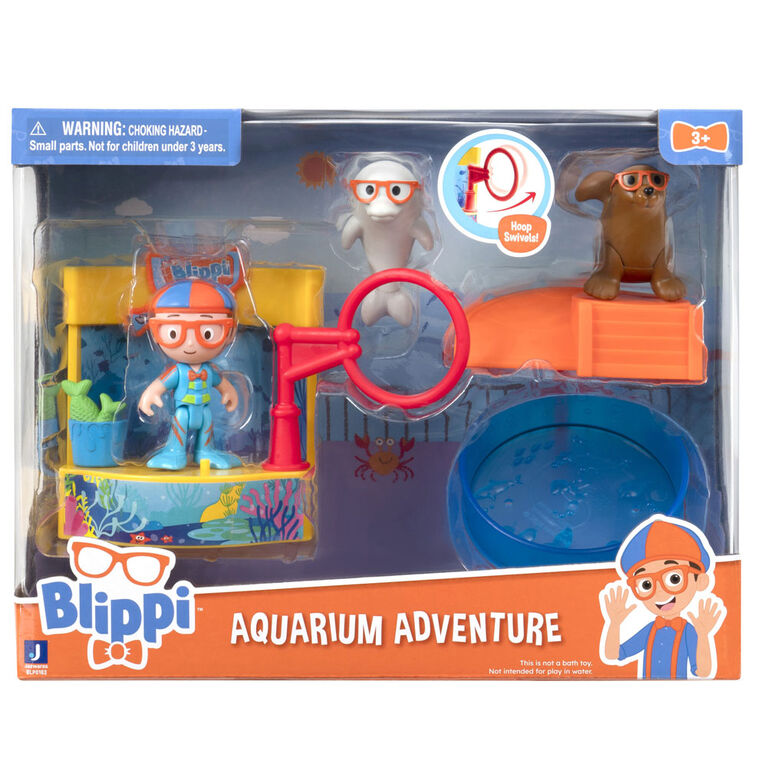 Blippi - Ensemble de jeu Aquarium